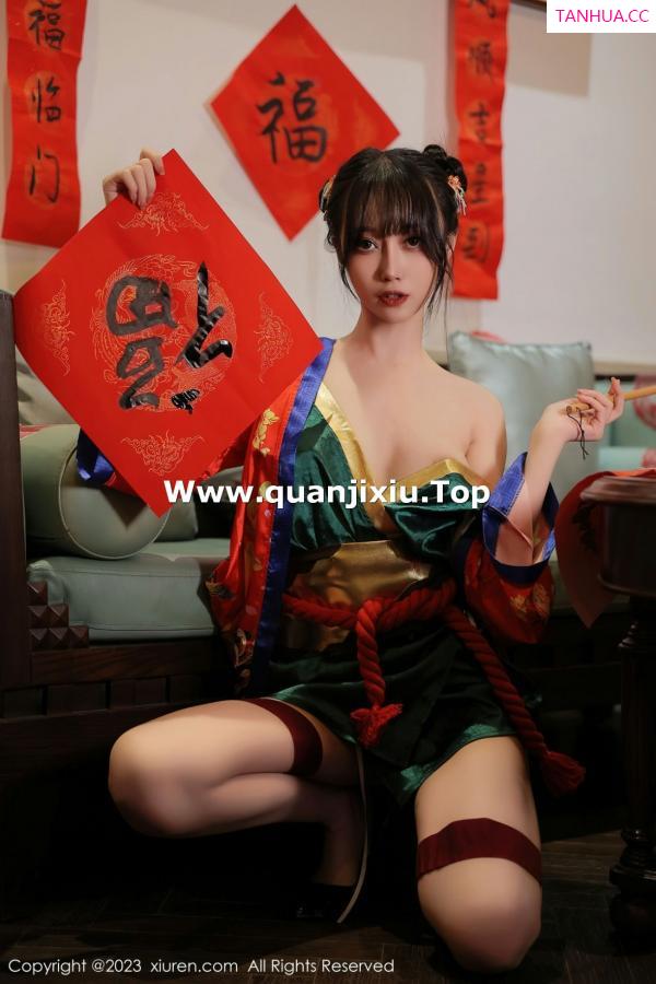 玥儿玥  [XiuRen]高清写真图 2023.01.20 No.6167 玥儿玥er 新春美腿第11张图片